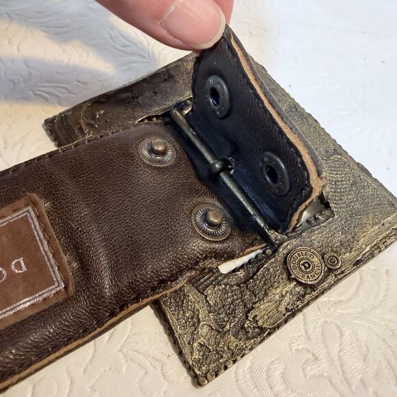 Double D Ranch sz 34 Studded Leather Belt main image 14